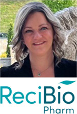 Edita Botonjic-Sehic with ReciBio Pharm logo